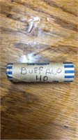 Roll of Buffalo nickels