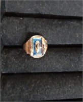 1971 class ring Marked 10K