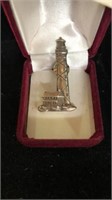 HH sterling lighthouse brooch