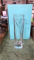 Tiffany 8 inch vase with box