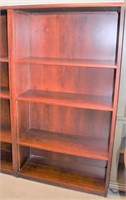 KIMBALL 6' X 36" MAHOGANY BOOKCASE