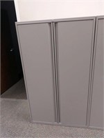 TEKNION 6' X 36" - 2 DOOR STOR. CABINET