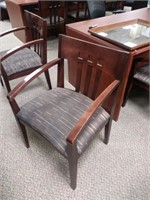 JASPER MAHOGANY FRAME GUEST CHAIRS