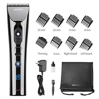 WONER Hair Trimmers, Quiet Cordless Rechargeable H