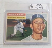 1956Topps Card # 63 Roger Craig