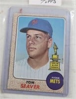1968 Topps All Star Rookie Tom Seaver Card #45