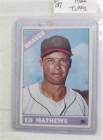 1966 Topps Card #200 Ed Matthews