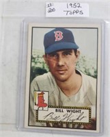 1952 Topps Card # 177 Bill Wright