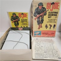 1965 GI JOE Electronic Drawing Set WORKS