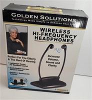 Wirelless Hi-Freq. Headphones