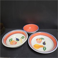Home Ootions Made In Italy Serving Bowls