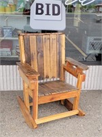 Hand Crafted Rocking Chair