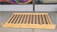 Trundle Bed Frame On Casters