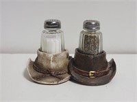 Cowboy Hat Salt And Pepper Shaker Set