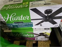 2 hunter ceiling fans
