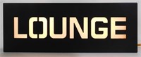 * Lounge Light-Up Sign - Works