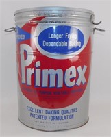 * Large Primex 50lb Vegetable Shortening Tin Can