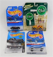 4 New in Package Hot Wheels and Johnny Lightning