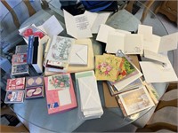 K - Playing Cards & Stationary Lot