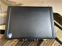 K - Hardshell Leather Briefcase