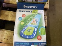 Discovery splash slide