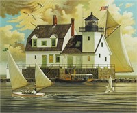 Charles Wysocki signed and numbered print