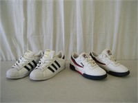 Nice pair Adidas & Fila shoes size 5Y