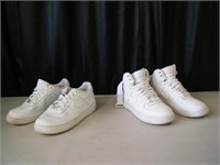 2 pairs Nike Air Force One shoes size 5.5Y / 4Y