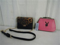New Playboy coin purse + Leopard purse