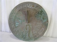 Old cast iron 12" sundial