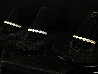 14K Gold Tri Color Rings sz7 $4,710
