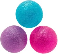 NEW Set of 3 Hand Grip Exercise Balls