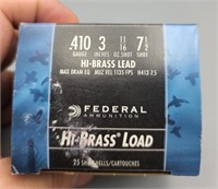 Federal 410 Gauge hi-brass load