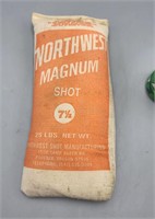 Bag of northwest magnum shot 7 1/2  25lbs
