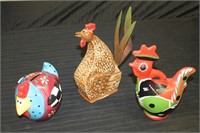 Collection of Decorative Chicken Banks