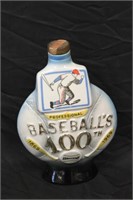 "Baseballs 100th Anniv." Whiskey Decanter