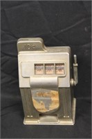Vintage Rexco Vegas Souvenier Metal Slot Machine