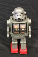 Vintage Plasic Robot Battery Operated Toy