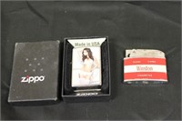 Collectible Zippo Centerfold & Winston Lighters