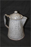 Antique Enamelware Pot