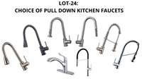 Kitchen Faucets - Nickel pull Down (Your Choice)