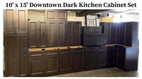 Kitchen Cabinets - Downtown Dark 13pc. - 10' x 15-