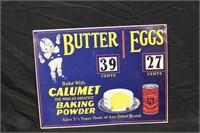 Contemporary Calumet Baking Powder Metal Sign