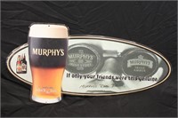 Murphys Irish Stout/Amber Beer Advertisement Sign