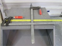 2 Large Bessey "25" Fast-Acting Clamps