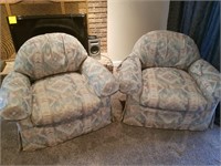 2 comfortable Bernhardt chairs