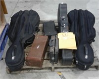 Lot of 5 Instrument Cases