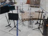 Lot of Apocalyptic Homemade Music Stands