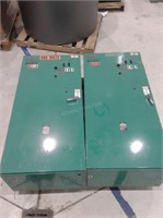 Lot of 2 Onan Transfer Switches 25" x 16" x 53"