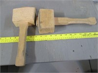2 Wooden Mallets